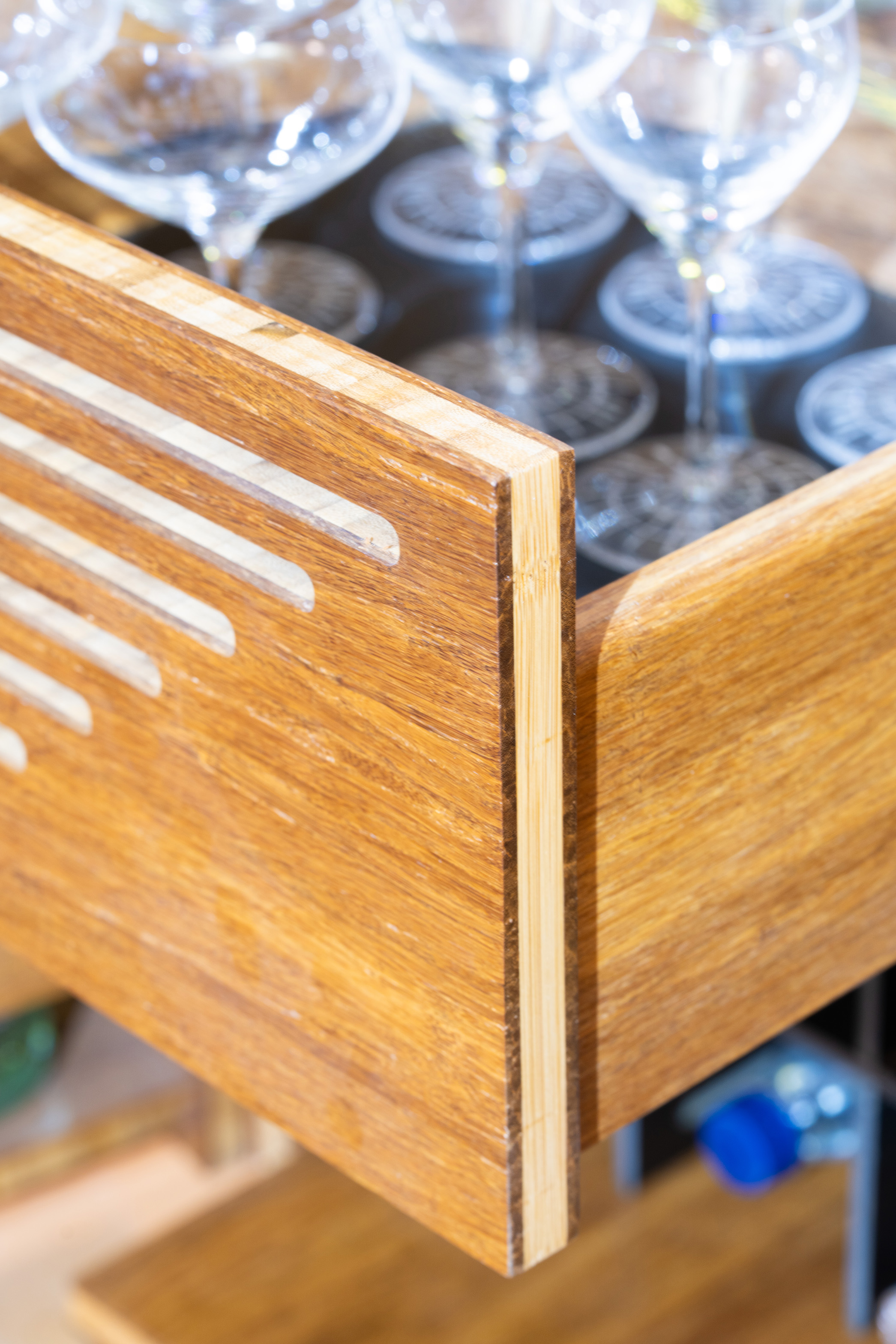 Barly cabinet detail